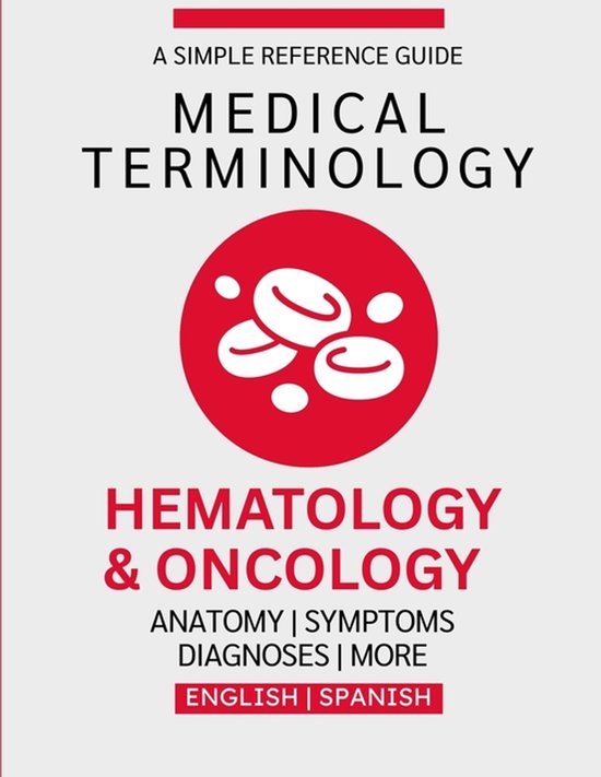 Medical Terminology Guides (English & Spanish)- Hematology & ... - cover
