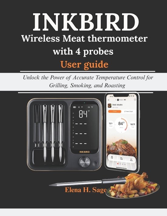 INKBIRD Wireless Meat Thermometer with 4 probes User Guide - cover
