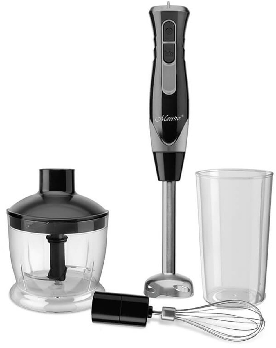 Maestro - Blender - Staafmixer - 500W met Turbo-functie en 900ml beker - MR-566