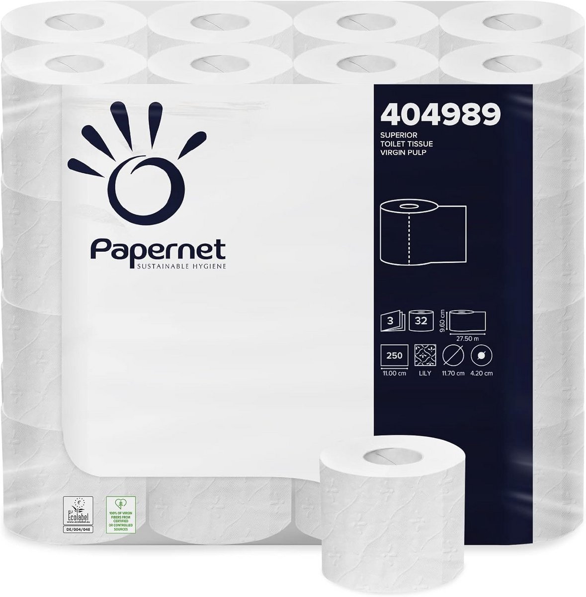 Toiletpapier Superior Easybag 3-laags 32 stuks wit