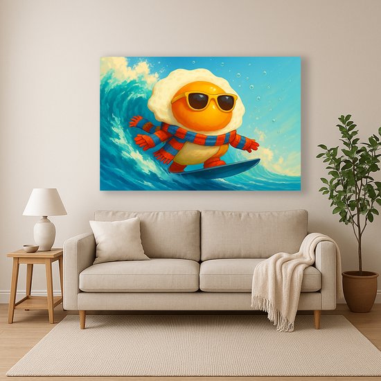 Ei muurdecoratie – wanddecoratie modern – design posters – 60x40 cm