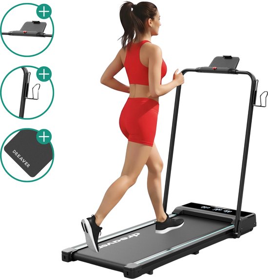 Dreaver Motion Pro - 2 in 1 Loopband Inklapbaar 12KM/U - Dreaver - €379,00