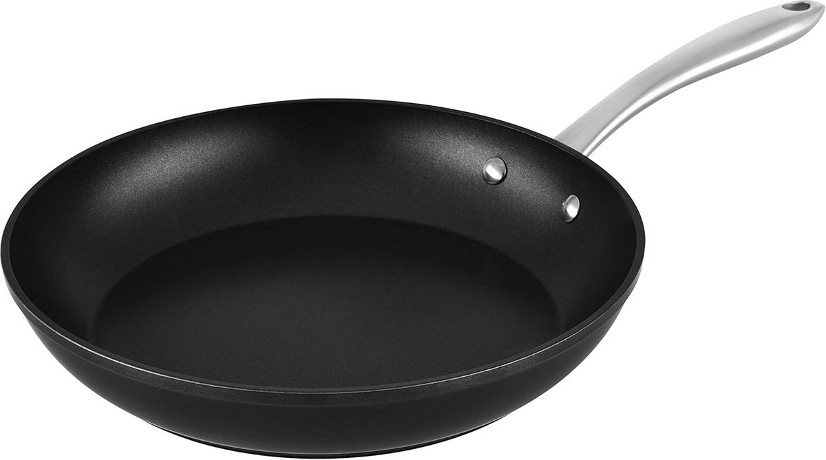 28 cm Koekenpan met Antiaanbaklaag - Geschikt voor alle Kooktoestellen, Ovenvast, Vaatwasmachinebestendig