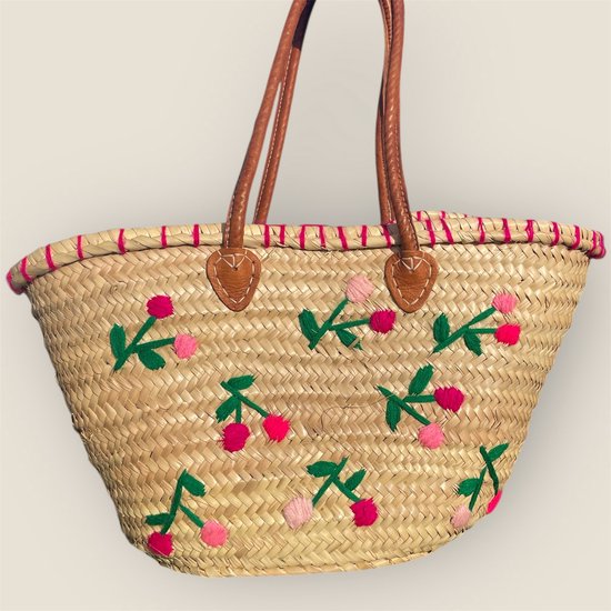 Sac de plage - Sac shopping - Shopper femme - 100% osier fait main