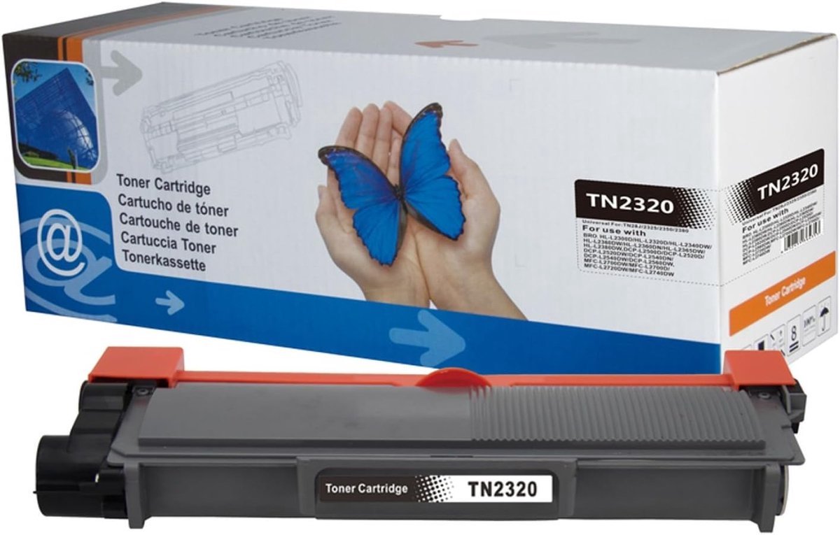 Huismerk Brother TN-2310/TN-2320 Toner Zwart