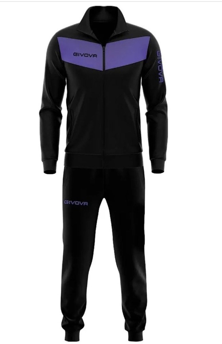 Givova Visa Triacetato 4s Trainingspak Zwart M Man