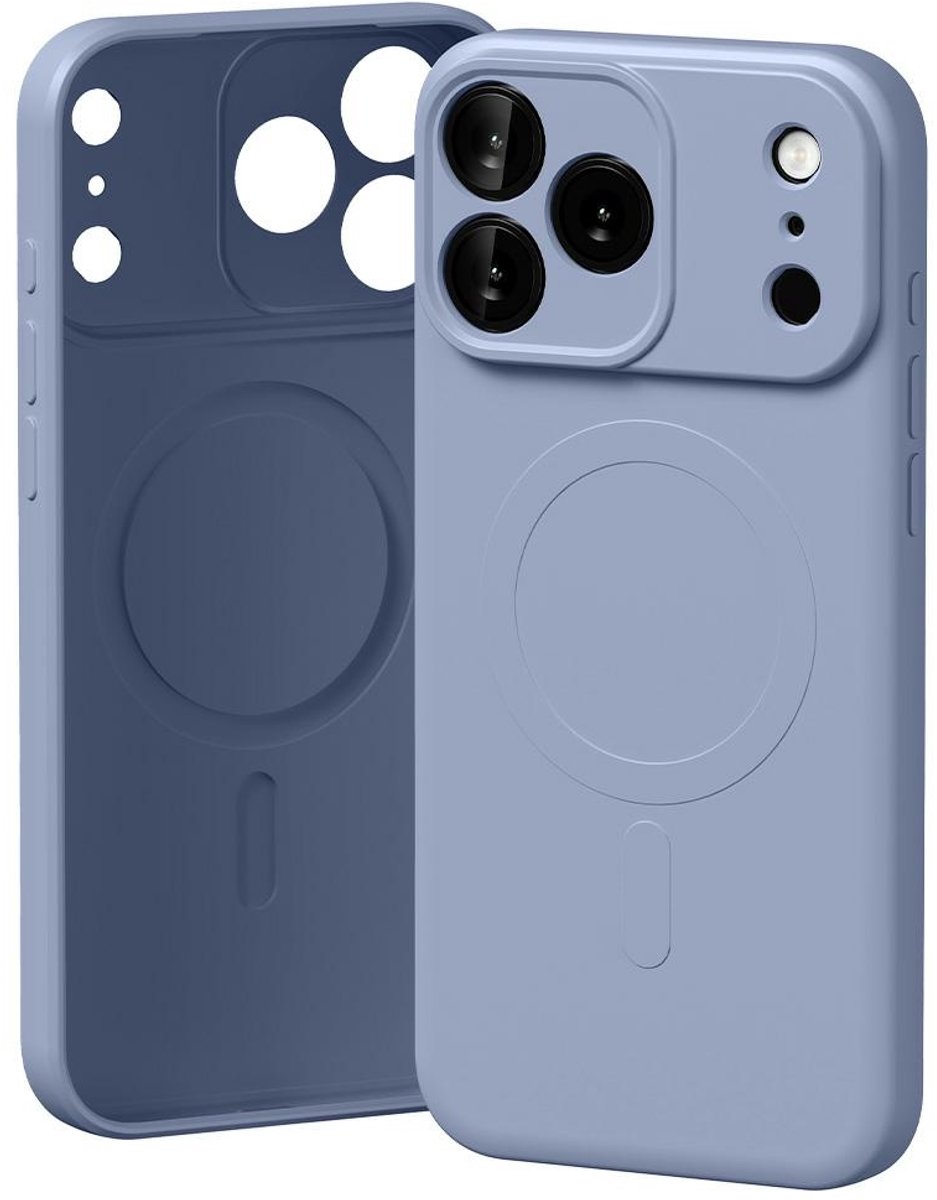 Mercury Semi-Silicone Magsave Hoesje Voor Iphone 17 Pro Max Magnetisch