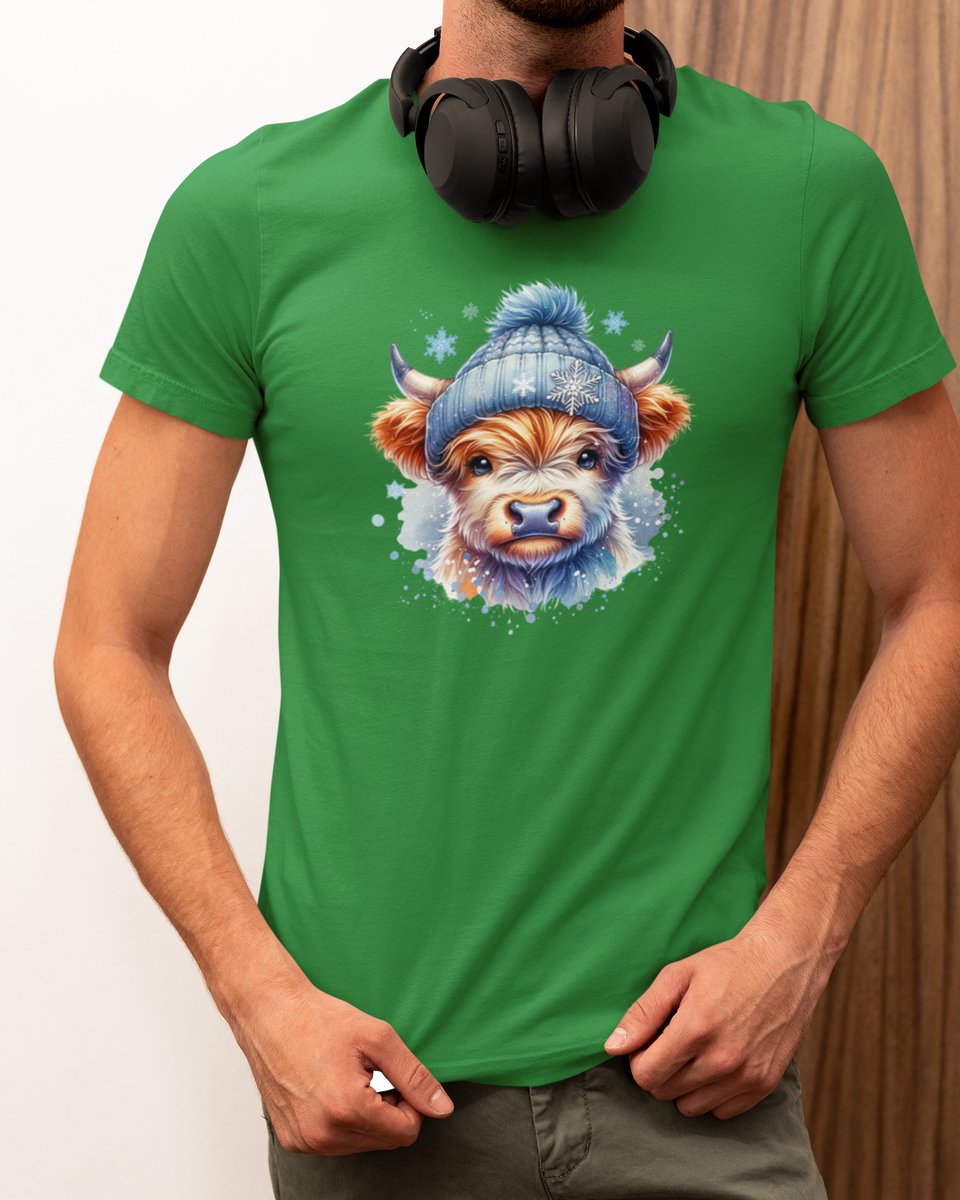 Snowy Highlander Kerst - Kerst T-shirt Groen - Grappig T-shirt - Maat XXL - Kerst Cadeau Mannen - Limited Edition