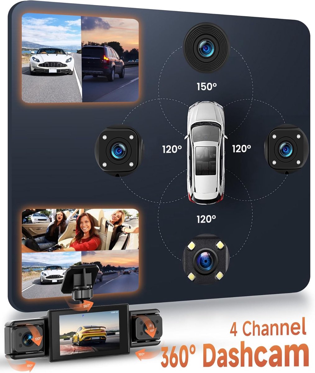 360° Dashcam - Budget Volledige Dekking thumbnail 2