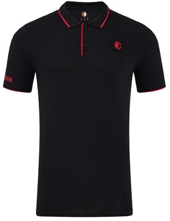 Polo classique Feyenoord - enfant - noir - taille 164 « article officiel »