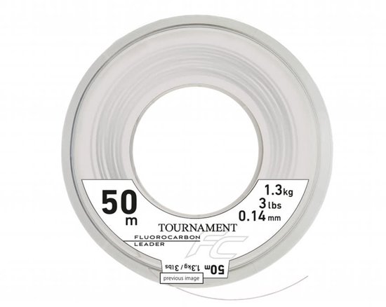 Daiwa Tournament Fluorocarbon Leader 50m - Maat : 0.40mm - 40m van Daiwa — afbeelding 3
