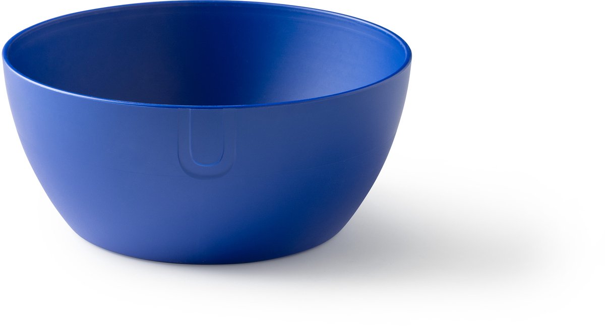 UBITE bio-based saladeschaal/serveerschaal XL - Silicate Blauw - duurzaam - 27 cm