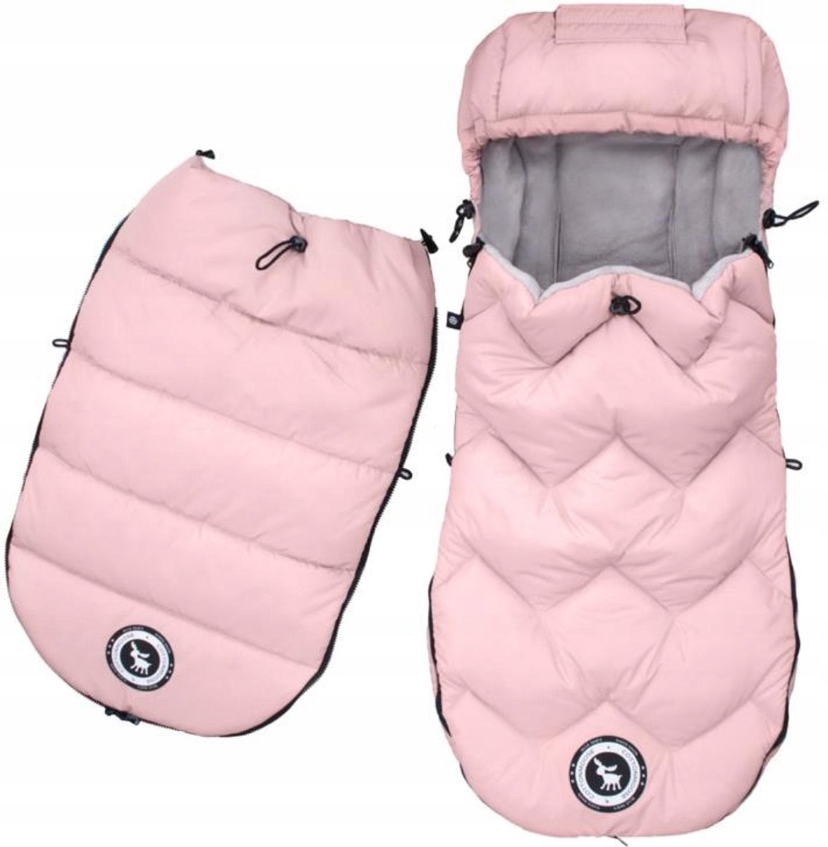 Cottonmoose Arctic 2-in-1 winter voetenzak kinderwagen