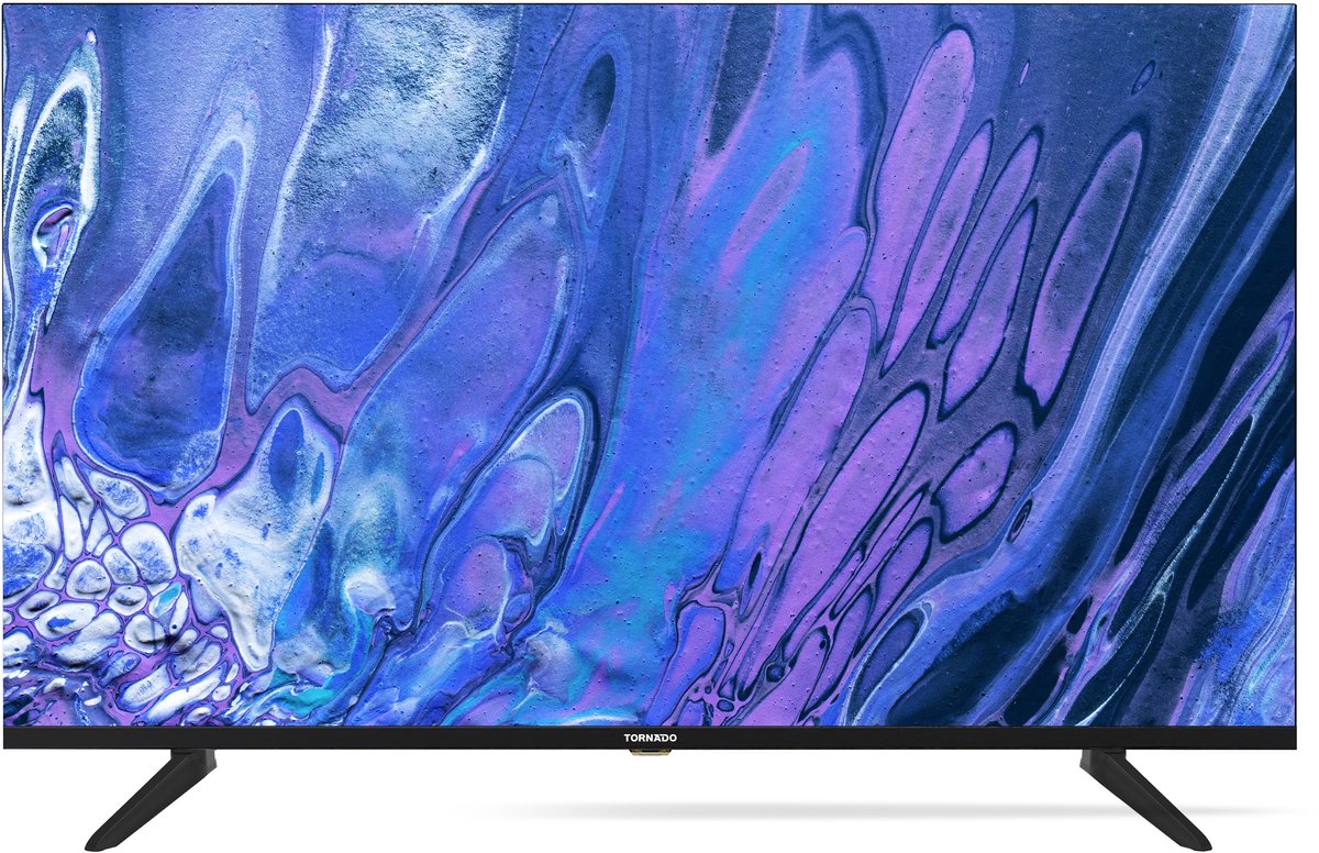 Tornado 43ES4301X – 43 inch Full HD Smart TV – Frameloos design – Met webOS 23 - Bluetooth 5.0