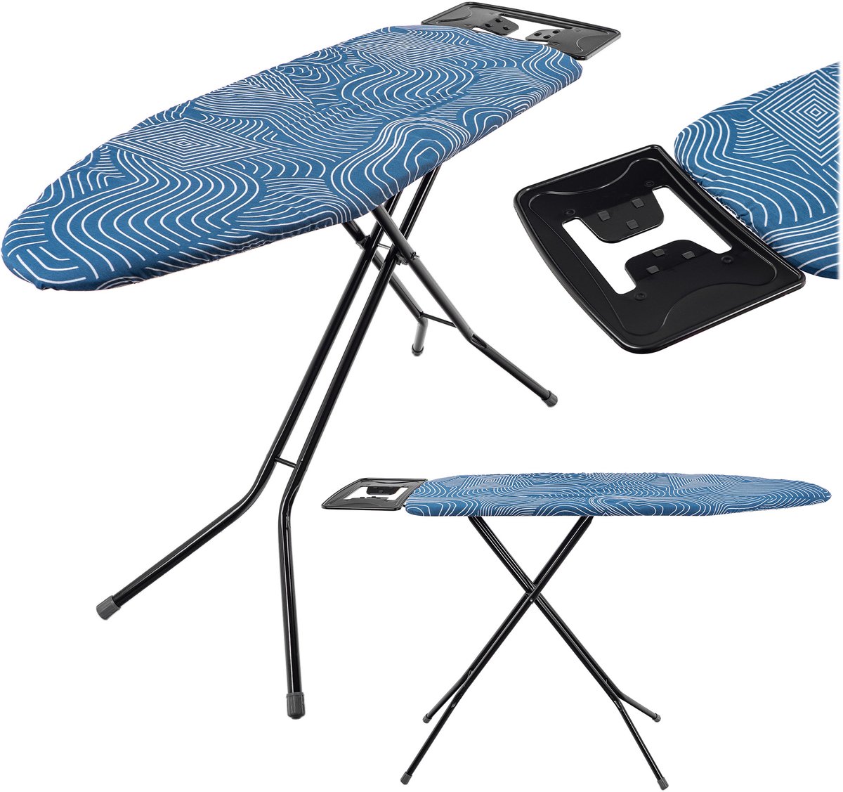 KADAX Petra strijkplank 120x38cm 21412 patroon.