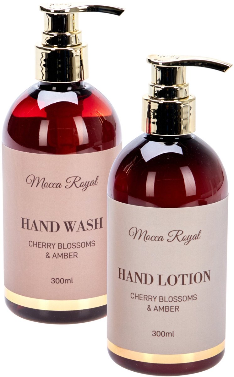 Geschenkset - Handzeep + Hand Lotion (300ml) - Fruitige & Zoete Geur - geschenkset vrouwen