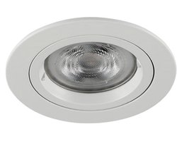 LED inbouwspot Adis -Rond Wit -Extra Warm Wit -Dimbaar -4W -Philips LED