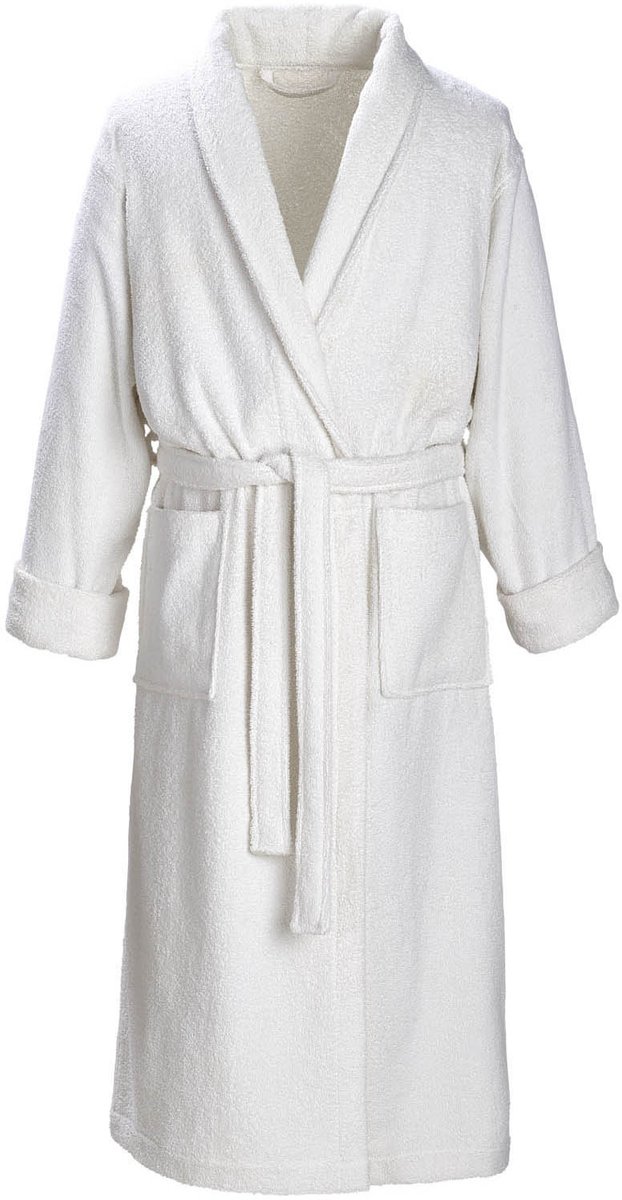 De Witte Lietaer Badjas Etrusk White - XL - Unisex - Katoen