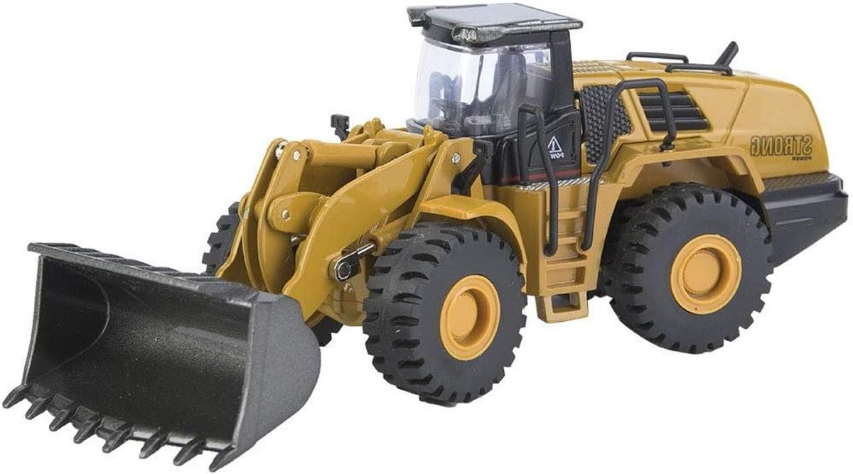 EGoods - Speelgoed Voertuigen Set met Kiepwagen - Bouw Auto voor Kinderen - Speelgoed Kiepwagen met Graafmachine - Bouwvoertuigen Speelgoed met Kiepwagen