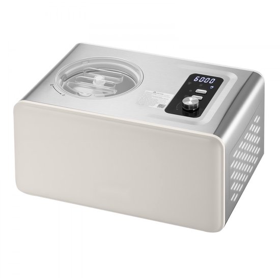 IJsmachine - Automatische roomijsmachine en sorbetmaker - 2 liter - 150 W - Met ingebouwde compressor - Zonder voorvriezen - 3 standen — afbeelding 4