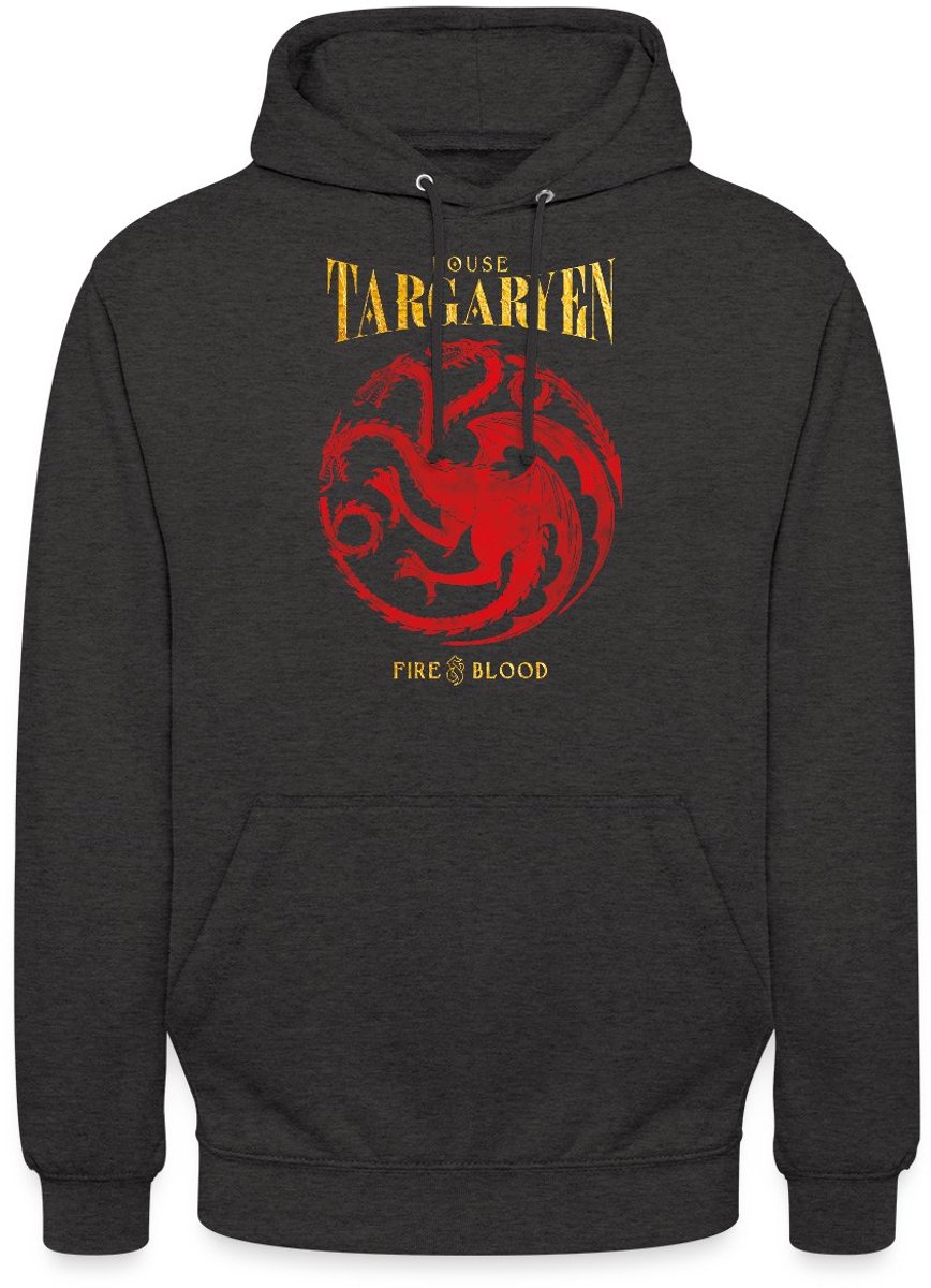 Game Of Thrones Huis Targaryen Hoodie Unisex