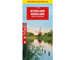 Marco Polo Maps - Netherlands Marco Polo Map