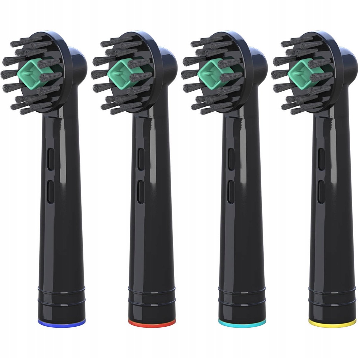 4x Opzetborstels 3D CLEAN met Actieve Kool voor Oral-B