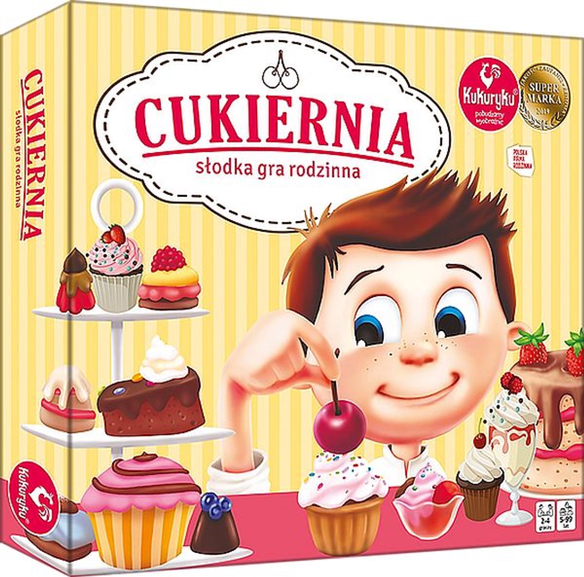 Cukiernia słodka gra rodzinna