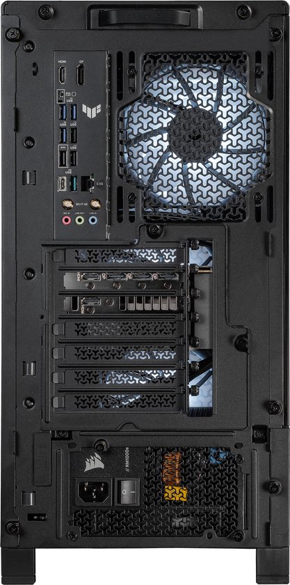 Scan 3XS Systems Revenge – Powered by ASUS – Stage 6 Gaming PC – Corsair FRAME 4000D - RTX 5070 Ti - Ryzen 7 7800X3D – Corsair DDR5 32GB – WD Black 2TB SSD – 4K High Gaming