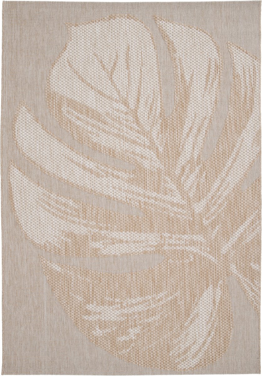 Naturalis buitenkleed - 160x230 cm - leaf taupe