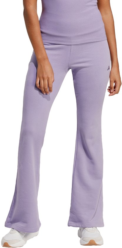 adidas Sportswear Pantalon évasé French Terry Seasonal Essentials - Femmes - Violet - XL