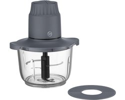 SNJY® Hakmolen - Snijmachine - Groentesnijder Electrisch - 500 W - 1L - Grijs