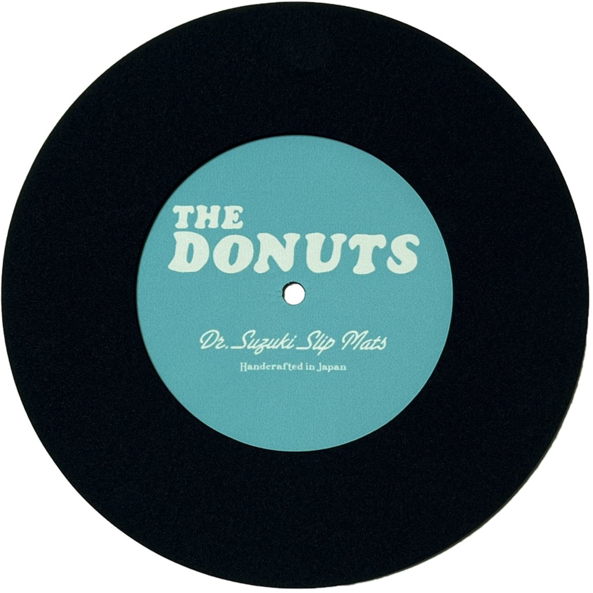 Dr. Suzuki 7" The Donuts V2 Slipmats blau - Slipmat voor platenspeler