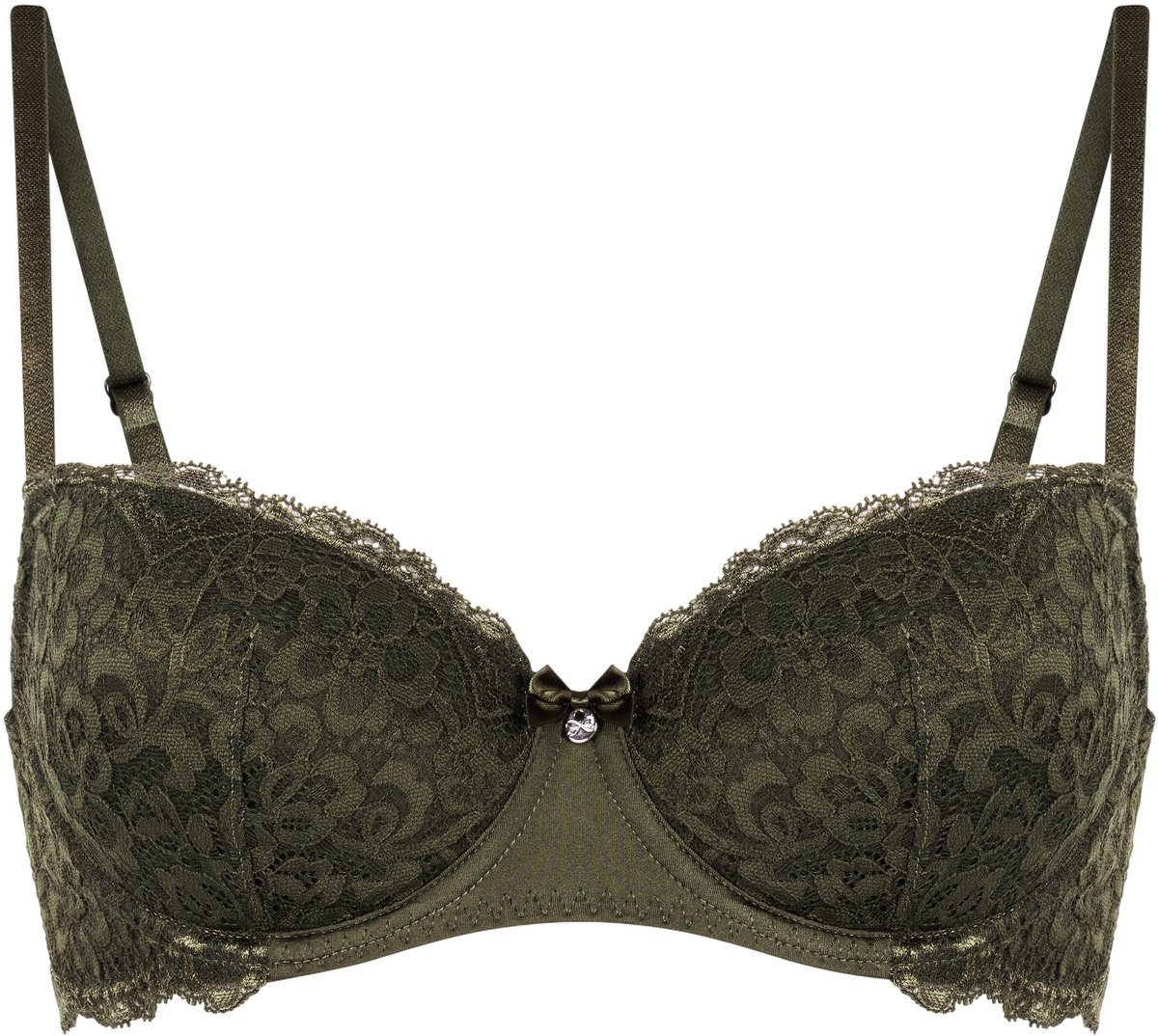 Hunkemöller Marine Padded Underwired Bra Groen