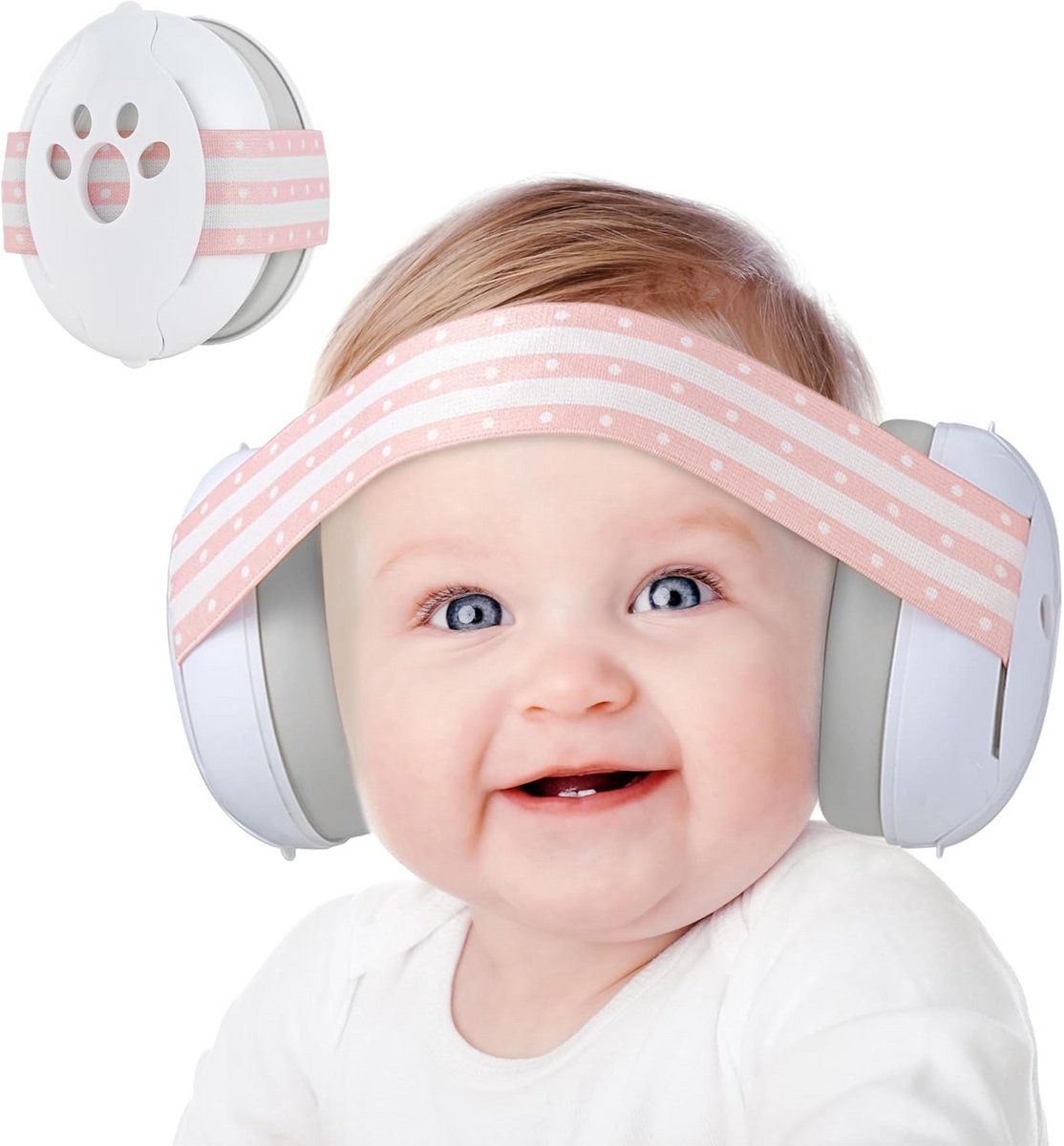 Hoofdtelefoon met Ruisonderdrukking voor Baby's en Kinderen | Gehoorbescherming voor Slapen & Reizen | CE & ANSI Gecertificeerd
