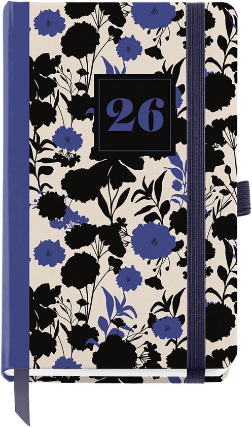 A5 Agenda, 2 stuks, blauw, 2025-2026, dagplanner, kalender A5 Agenda, 2 stuks, blauw, 2025-2026, dagplanner, kalender