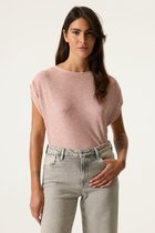 GARCIA Dames Effen T-shirt Roze Korte mouw