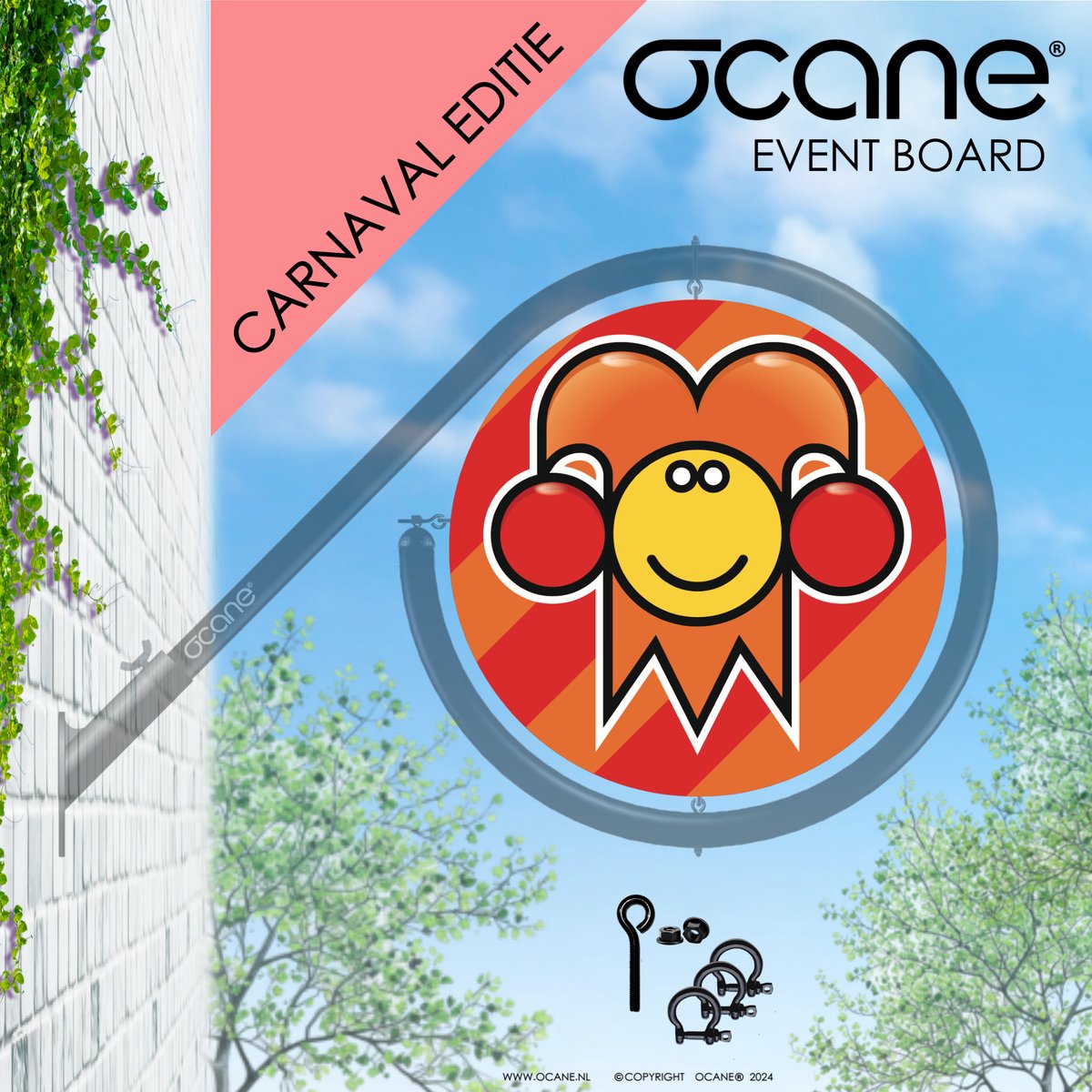 Event Board - Breda Kielegat - Carnaval - OCANE VLAG