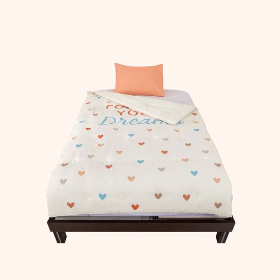 Drøm Dream Chaser - Het hoesloos dekbed zonder overtrek voor tieners |vaste hoes |wasbaar