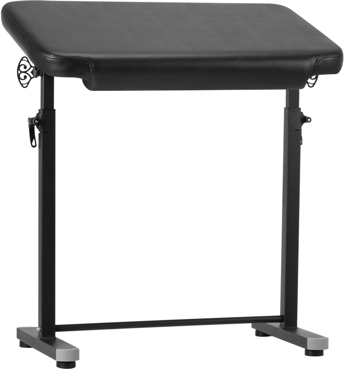 Pro Ink 718 Tattoo Armsteun Zwart – Professionele Verstelbare Armleuning met Groot Kussen en Stabiel Metalen Frame voor Tattoostudio