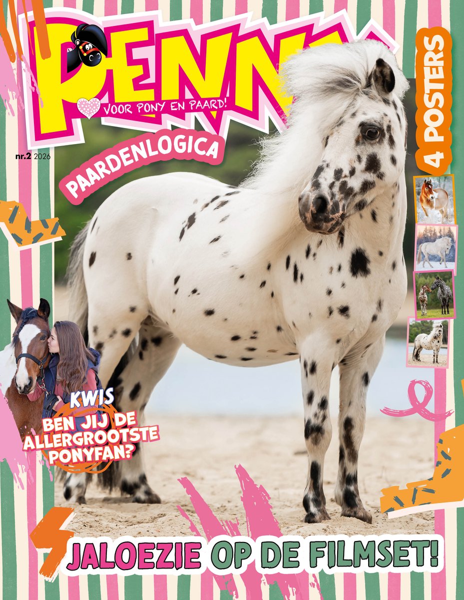 Penny Magazine Nr. 2-2026 - Tijdschriften - Tijdschrift - Magazine - Tijdschrift Paarden - Tijdschrift Kinderen - Paard - Paardencadeaus - Paarden Spullen - Paardenliefhebber - Creatief - Paarden - Pony - Veulen