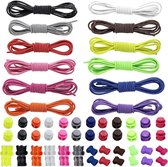 Frundoo Schoenveters met snelsluiting, 1 paar automatische draaisluiting, snel verstelbare pasvorm, geen installatie, voor sportschoenen, werkschoenen, Zwart-B Frundoo Schoenveters met snelsluiting, 1 paar automatische draaisluiting, snel verstelbare pasvorm, geen installatie, voor sportschoenen, werkschoenen, Zwart-B