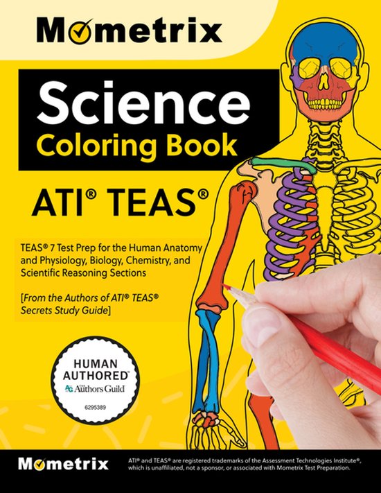 Ati Teas Science Coloring Book - cover