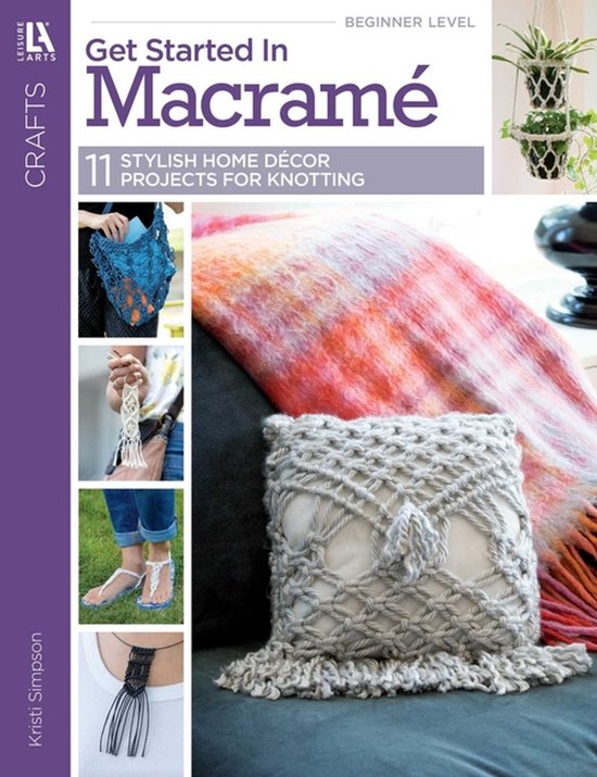 Get Started in Macrame - cover
