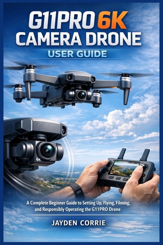 G11pro 6k Camera Drone User Guide - cover