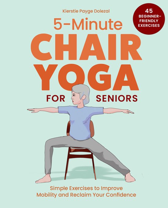 5-Minute Chair Yoga for Seniors - cover