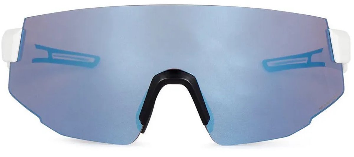AGU Vigor HDII - Sportbril - Racebril - Unisex - Wit - UV400 HD lens - Anti-fog en Hydrofoob - Inclusief wisselglazen - Grilamid TR90 frame