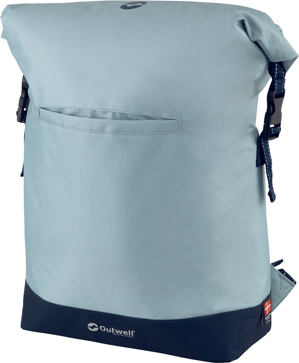 Outwell Cool Bag Sanderling Backpack 18 L Koeltas 18 Liter Roltop Rugzak 9 uur Koeling Aqua