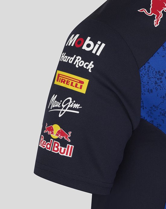 Oracle Red Bull Racing Teamline Dames shirt 2026 Maat S Max Verstappen - Isack Hadjar van Oracle Red Bull Racing — afbeelding 3