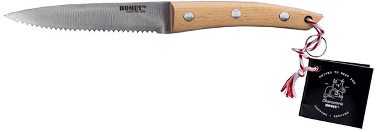 Worstmes, Homey's, Charcuterie, glad, RVS/hout